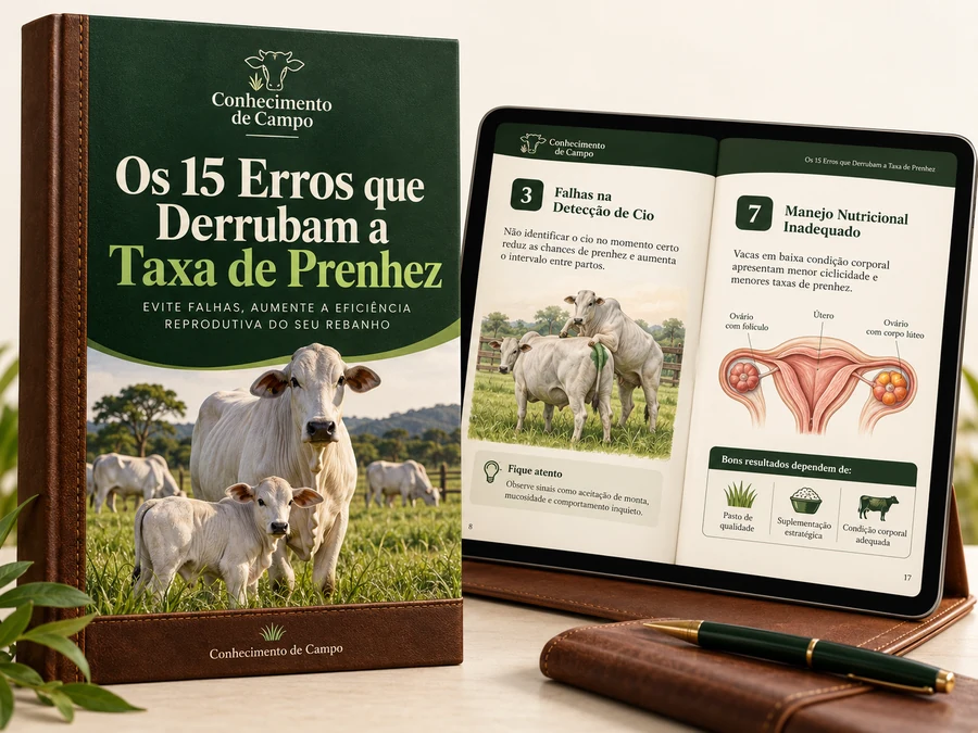 Mockup: Os 15 Erros que Derrubam a Taxa de Prenhez