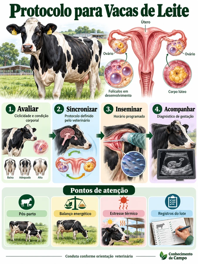 Protocolo para Vacas de Leite